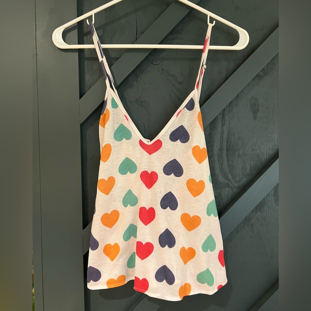 Wildfox Swim Heart tank